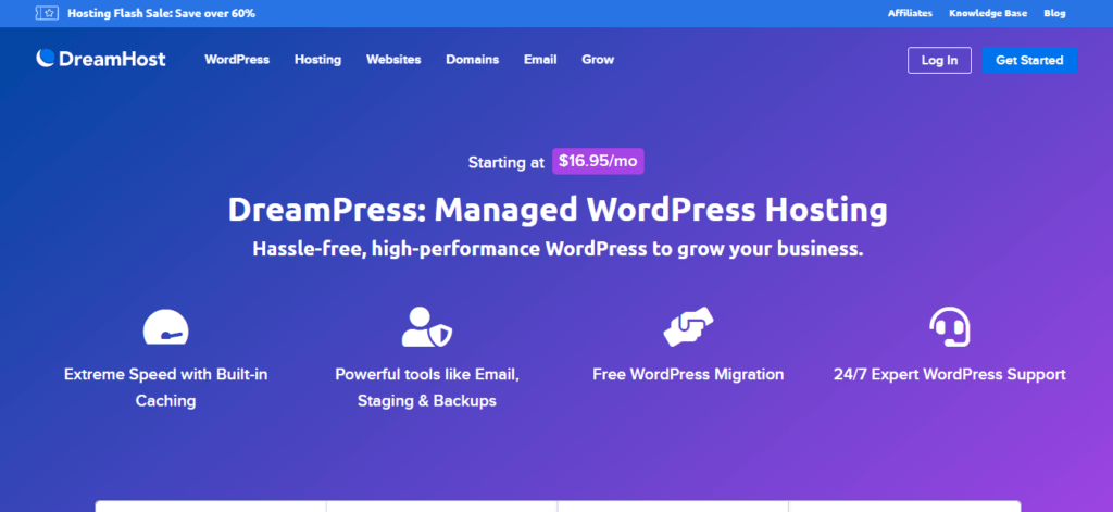 DreamPress Managed WordPress Hosting