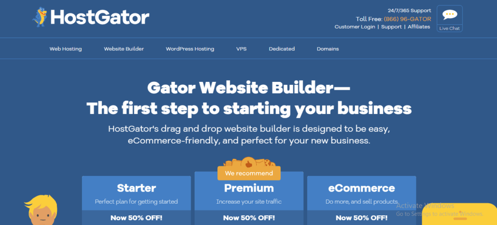 Gator Website Builder By Hostgator