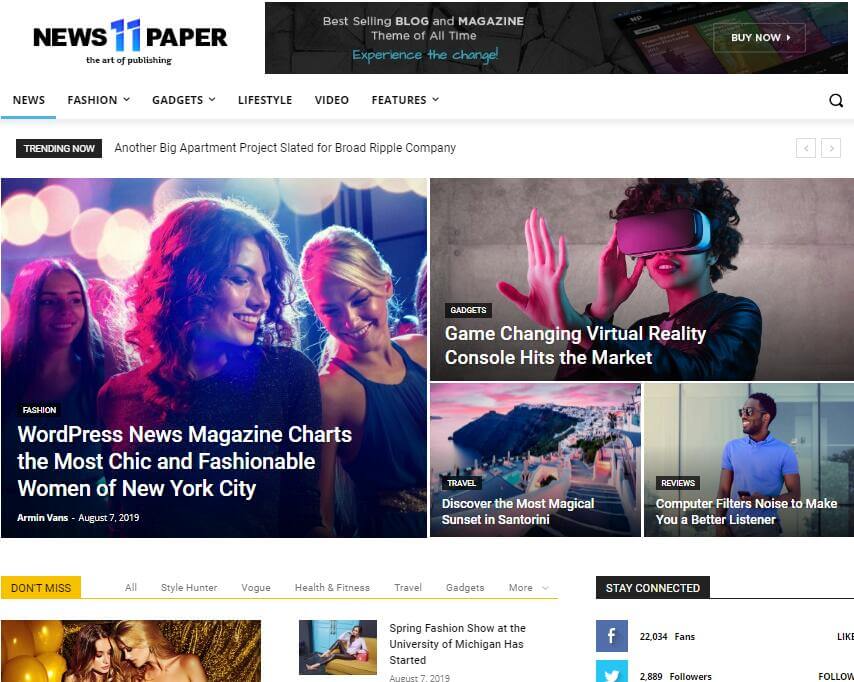 Newspaper - Multi-Purpose WordPress Theme